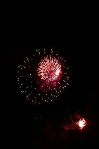 For iPhone Nature And Landscape Wallpaper Fireworks