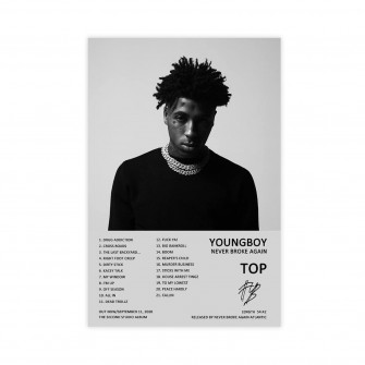 Amazon Youngboy Poster Never Broke Again Top Music