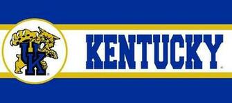 Kentucky Wildcats Tall Wallpaper Border
