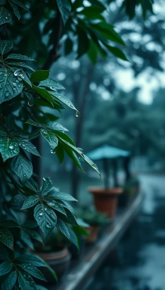 Rain 4k Phone Wallpaper