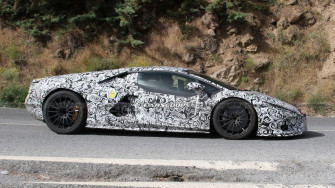 New Spy Shots Of The Lamborghini Aventador Successor Show Styling