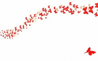 Red Butterfly Wallpaper