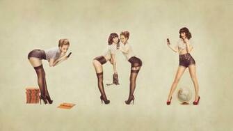 Similar Galleries 50s Pin Up Wallpaper Army