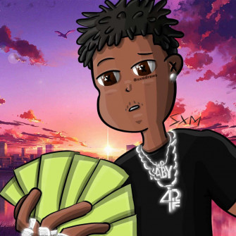 Lil Baby Cartoon Wallpaper