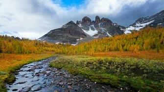 Stones Wallpaper Mountains Background Beautiful Scenery Trees