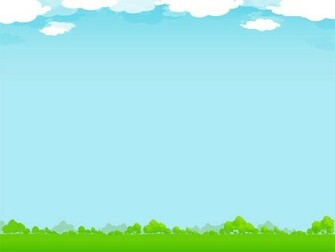 Cloudy Sky Background With Nature Landscape Web Background