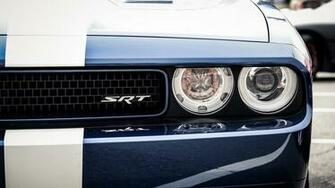 Close Up Dodge Challenger Srt Wallpaper