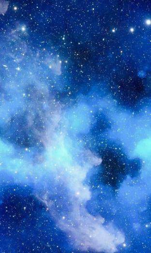 Maddy On Galaxy Wallpaper Blue iPhone