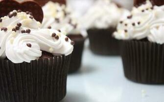 Chocolate Cupcake Wallpaper