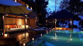 Luxury Beach Resorts High Definition Wallpaper HD