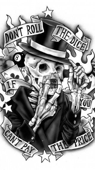 Skeleton Aesthetic Wallpaper