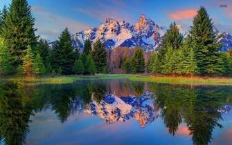Teton Wyoming Wallpaper Beautiful Grand Stock Photos