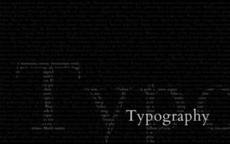 Typo High Res Typography Wallpaper