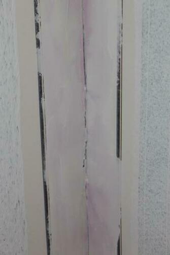 Green Street Before And After Painting Over Wallpaper