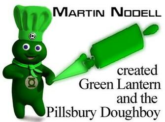 Green Lantern Pillsbury Doughboy Marton Nodell By Brandtk On