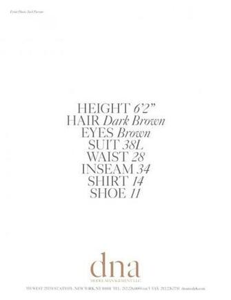 Show Package New York F W Dna Models Men Of The