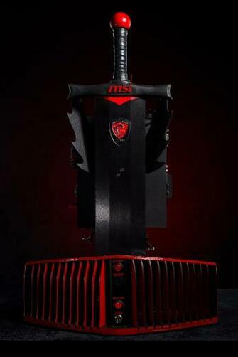 Msi Dragon Logo Widescreen HD Wallpaper V4 Pictures