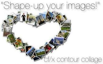 Collage Le Graphics Design Create Your Own Shape Of Collages For