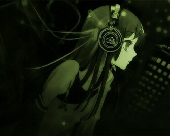 Kon Akiyama Mio Green Wallpaper Desktop