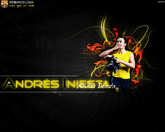 Andres Iniesta Wallpaper Hightlight