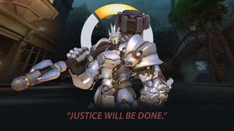Overwatch Reinhardt Portrait Wallpaper By Mac117 On