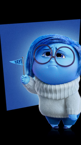 Sadness In Inside Out 8k Wallpaper