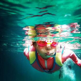 HD Wallpaper Bah A Tanka Cenote Boy Snorkeling Underwater