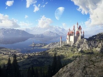 Fairy Tale Lake France Paris Wallpaper Image Picture