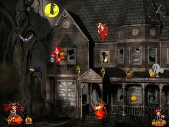 Ventube Creepy Town Of Halloween Wallpaper Screensavers