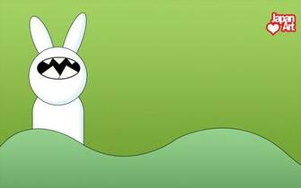 Happy Bunny Wallpaper Stock Photos