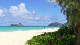 Waimanalo Beach Oahu Hawaii Stock Video Footage Storyblocks