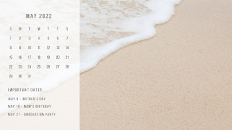 And Customizable Summer Desktop Wallpaper Templates