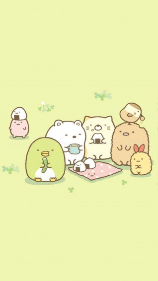 Alisa On Sumikko Gurashi Bg Cute Cartoon