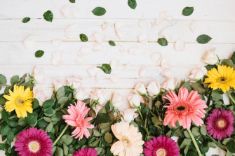 Real Floral Background Wallpaper