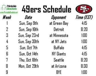 49ers Schedule Facing Fangio Bears In Week Csn Bay Area