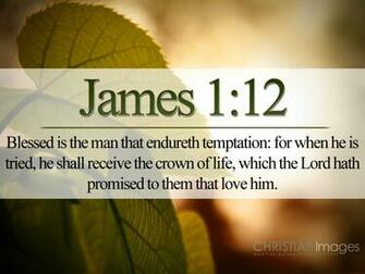 James Endure Temptation Wallpaper Christian And
