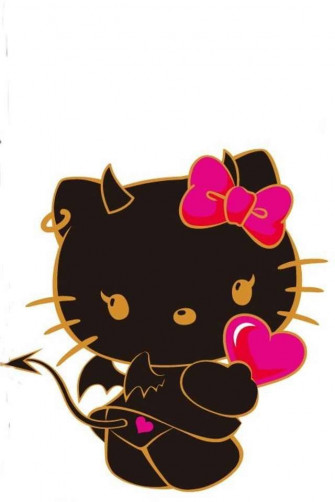 Bad Kitty Hello Drawing Art Tattoos