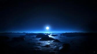 Blue 3d Wallpaper Background