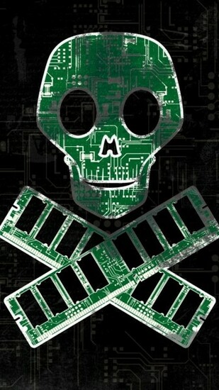 Nerd Skull Wallpaper Screensaver Pre Id