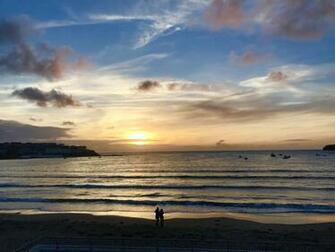 Sunset In Kilkee Wallpaper