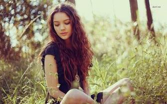 Hippie Girl Wallpaper