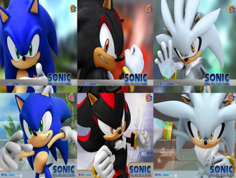 Sonic And Shadow Silver Wallpaper By