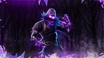 Raven Fortnite iPad Wallpaper