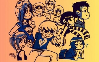 Scott Pilgrim Wallpaper Ramona Flowers Kim