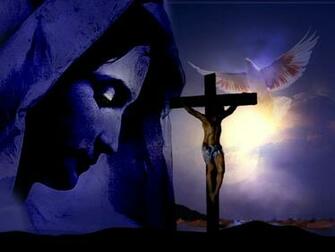 Io E Dio Gallery Sfondi Desktop Mother Mary Sad