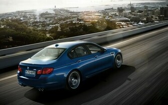Bmw M5 Wallpaper Rear Action