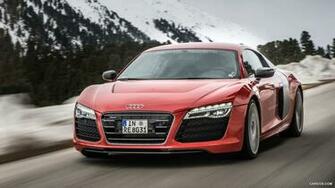 Audi R8 E Tron Front HD Wallpaper