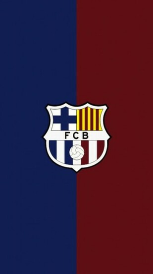 Fc Barcelona Flag iPhone Plus And Wallpaper