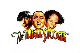 Three Stooges Comedy Series Vaudeville Vintage Wallpaper Background