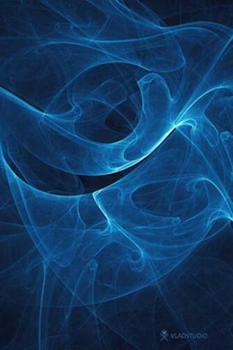 Yawning Blue Smoke iPhone Wallpaper HD Gallery